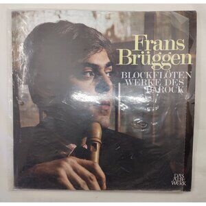 Frans Brüggen - Blockflötenwerke des Barock LP Telefunken SAW 9560-M Germany